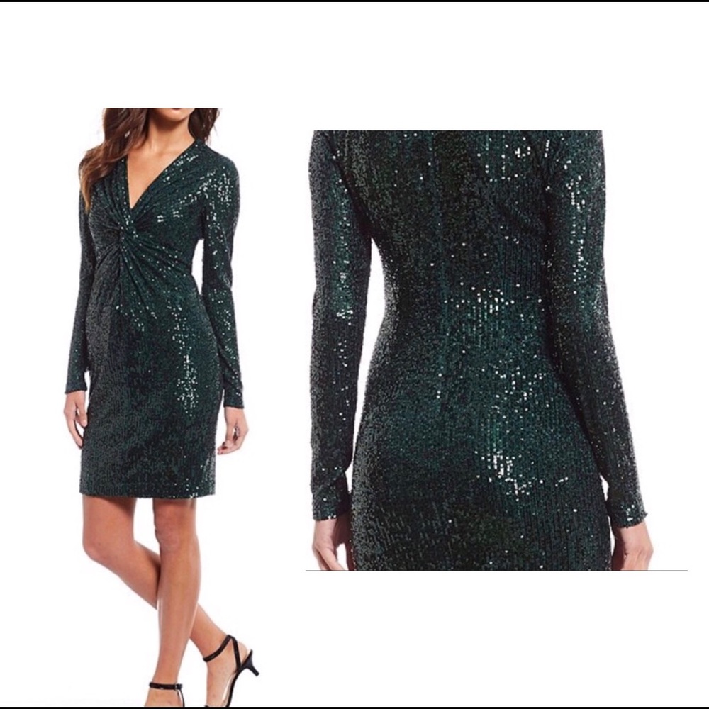 Alex Marie 12 EMERALD ALLOVER Sequin sexy